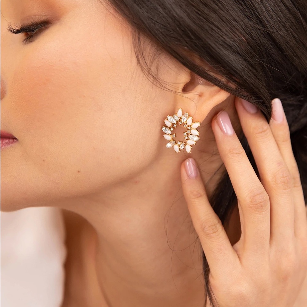 Olive & piper Anja stud earrings